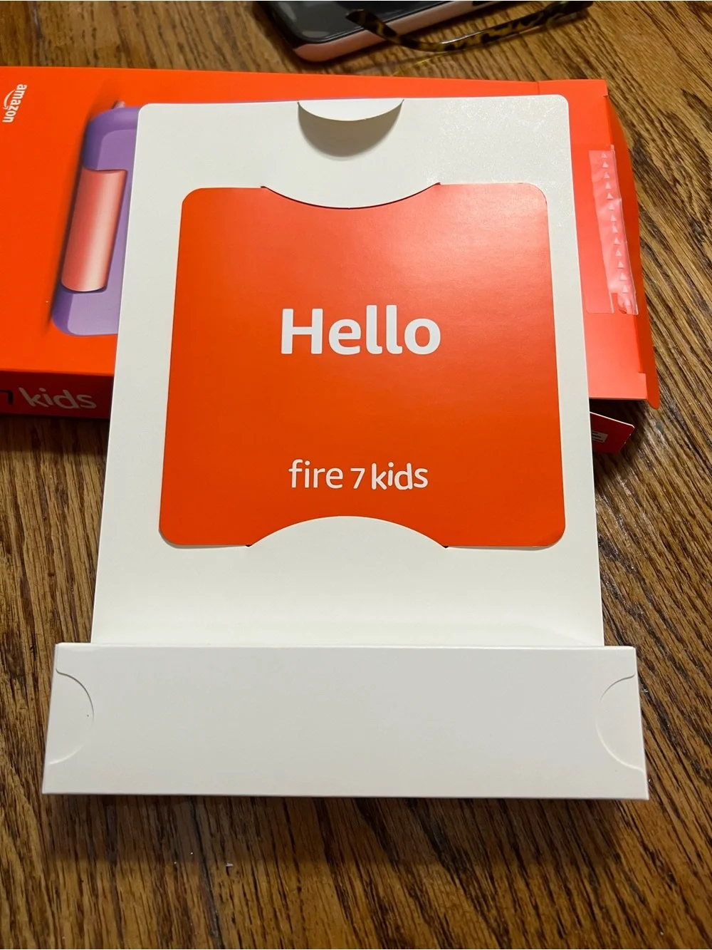 Amazon Fire 7 Kids Tablet with Purple Case and Pink Stand - 16 GB